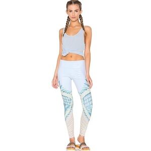 ALO Yoga Gypset Godess Blue Leggings